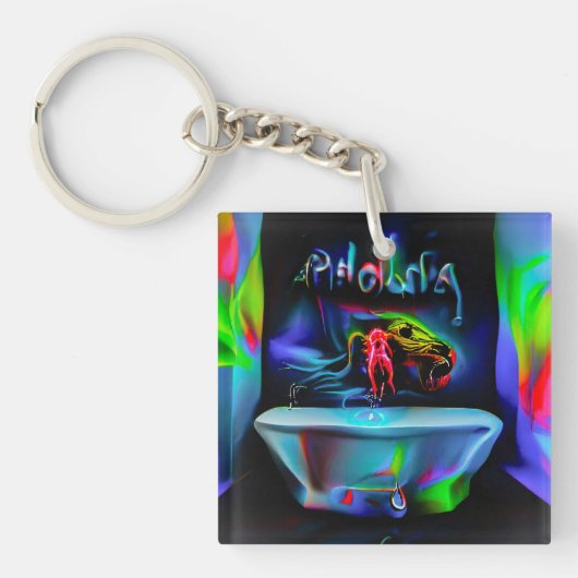 絶対恐怖症2 キーホルダー (正面)