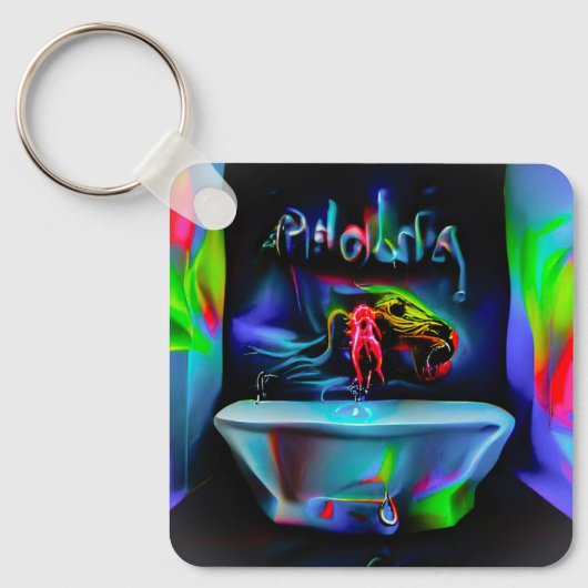 絶対恐怖症2 キーホルダー (正面)