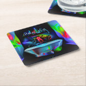 絶対恐怖症2 スクエアペーパーコースター (アングル)