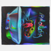 絶対恐怖症2 フリースブランケット (正面(横))