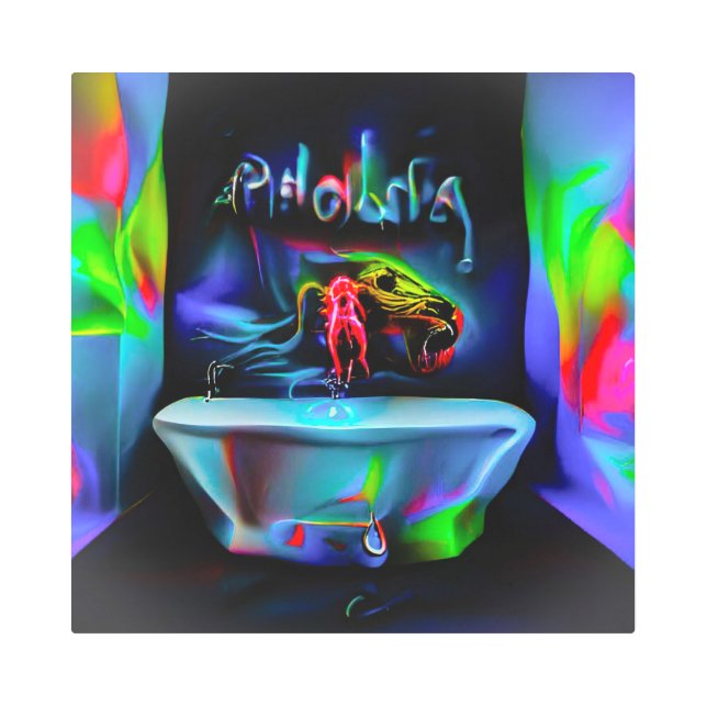 絶対恐怖症2 メタルプリント (正面)