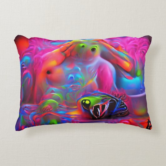 絶対恐怖症 アクセントクッション (正面)