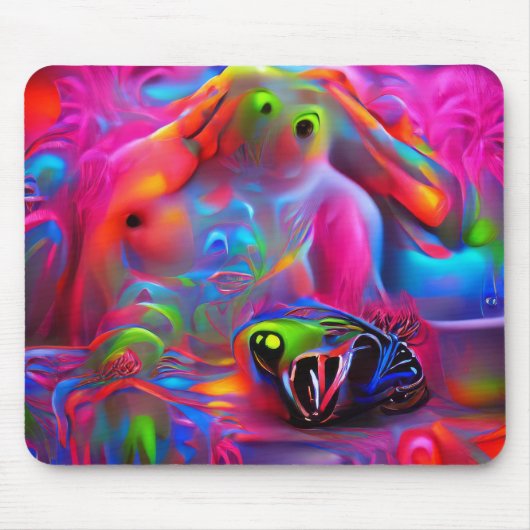 絶対恐怖症 マウスパッド (正面)