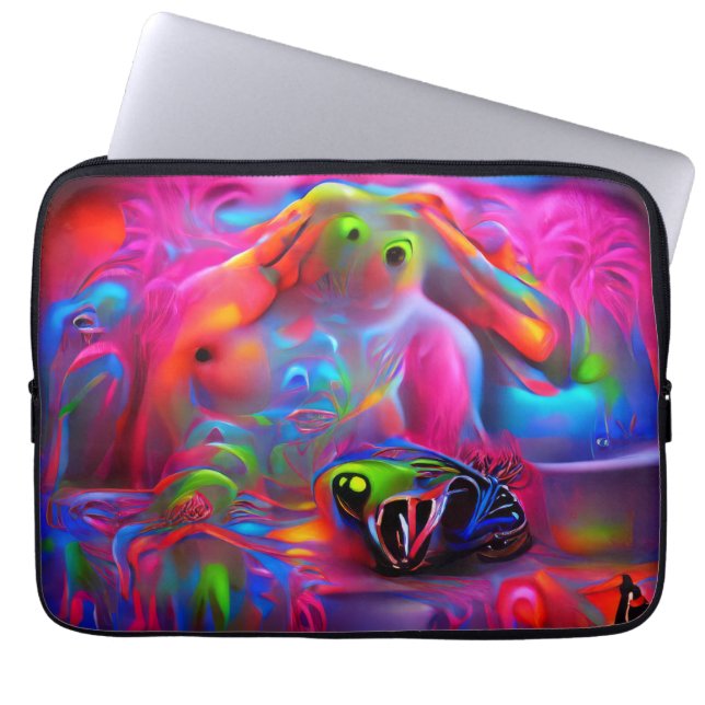 絶対恐怖症 ラップトップスリーブ (正面)