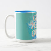 絶対感動的に引用文 ツートーンマグカップ (左)