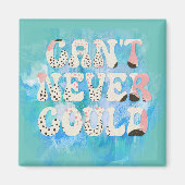 絶対感動的に引用文 マグネット (正面)