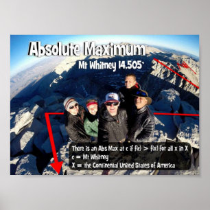 絶対最大値 ポスター