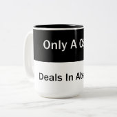 絶対的なミューグに関する唯一の協定 ツートーンマグカップ (正面左)