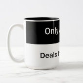 絶対的なミューグに関する唯一の協定 ツートーンマグカップ (左)