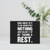 絶対素晴らしに何もしない… ポストカード (スタンド正面)