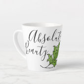 絶対美しい カフェラテマグ (左アングル)