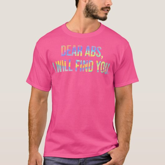 絶対親愛見つけるぞトレーニングおもしろいWeightlifti Tシャツ (正面)
