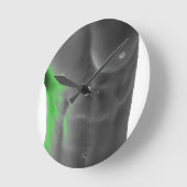 絶対 ラウンド壁時計 (傾斜)