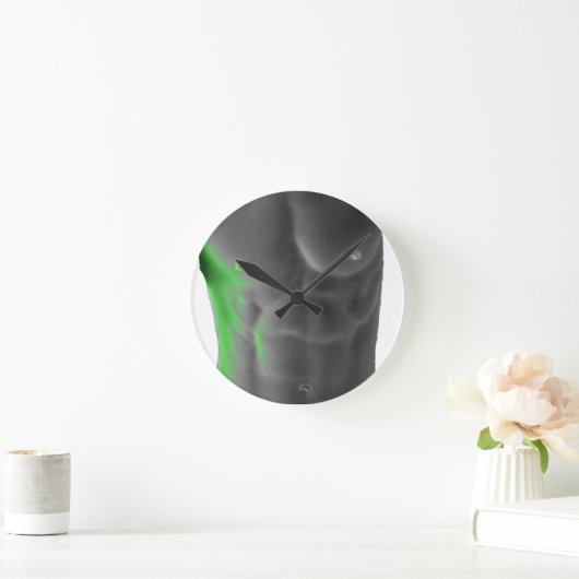 絶対 ラウンド壁時計 (ホーム)