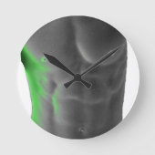 絶対 ラウンド壁時計 (正面)