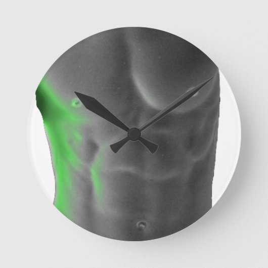 絶対 ラウンド壁時計 (正面)