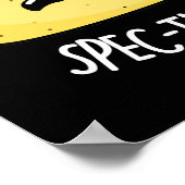 絶対Spec-Taco-LarタコおもしろいプンダークBG ポスター (角)