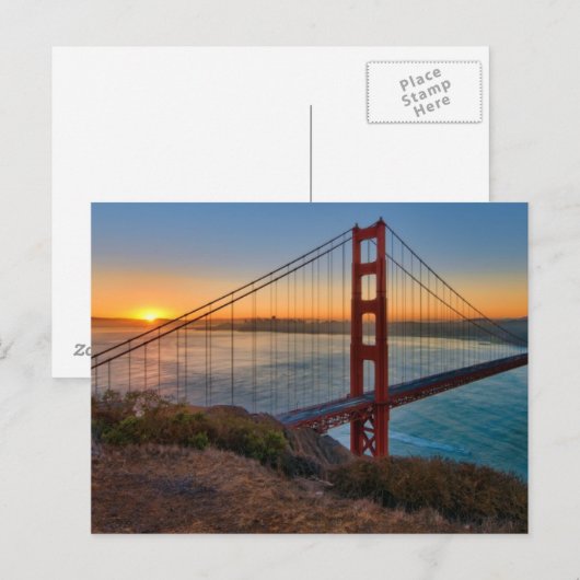 絶景の朝日 ポストカード (正面/裏面)
