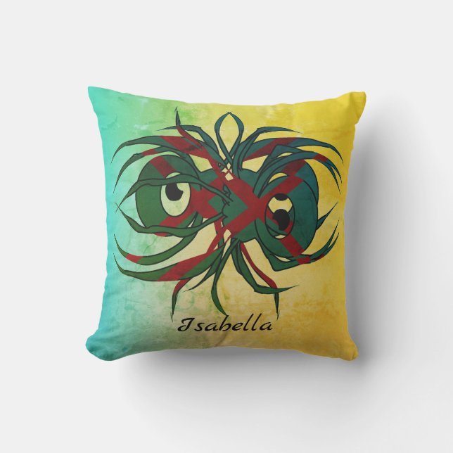 絶望の嵐 アウトドアクッション (正面)