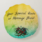 絶望の嵐 ラウンドクッション (裏面)