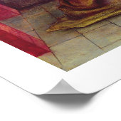 絶望の監獄での希望(キャンバス上の油) ポスター (角)