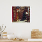 絶望の監獄での希望(キャンバス上の油) ポスター (キッチン)