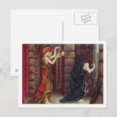 絶望の監獄での希望(キャンバス上の油) ポストカード (正面/裏面)