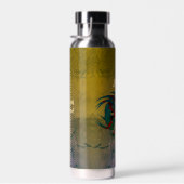 絶望パーソナライズされたサイケデリックの荒地 ウォーターボトル (右面)