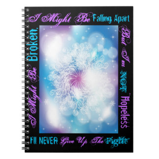 絶望的ではないノートジャーナルは壊れるかもしれません ノートブック