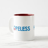 絶望的なアンチオバマ- ツートーンマグカップ (正面左)