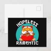 絶望的なラメンティックコーギドッグアニメ ポストカード (正面/裏面)