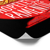 絶望的なラ日本のメンラーメン麺ポケットGr ポスター (角)