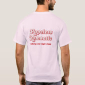 絶望的なロマンチック Tシャツ (裏面)