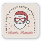 絶望的なロ親愛マンおもしろいタの本の恋人 シール (正面)