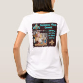 絶望的な主婦か。 Tシャツ (裏面)