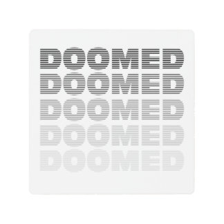 絶望的な投げ メタルプリント