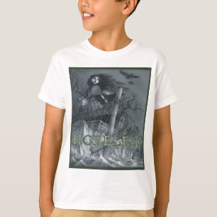 "絶望的な"若いSalamandra Tシャツ