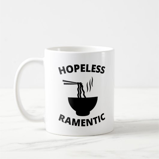 絶望的なramentic コーヒーマグカップ (左)