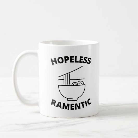 絶望的なramentic コーヒーマグカップ (左)