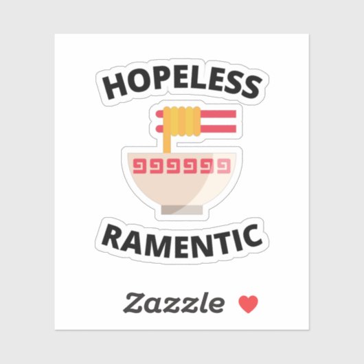 絶望的なramentic シール (シート)