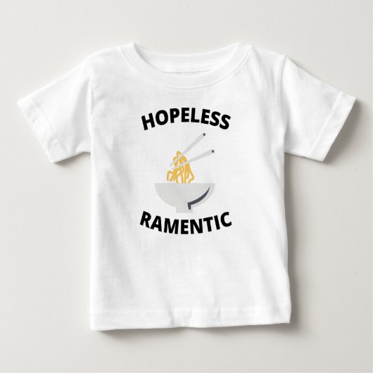絶望的なramentic ベビーTシャツ (正面)