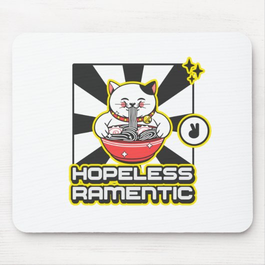 絶望的なramentic マウスパッド (正面)