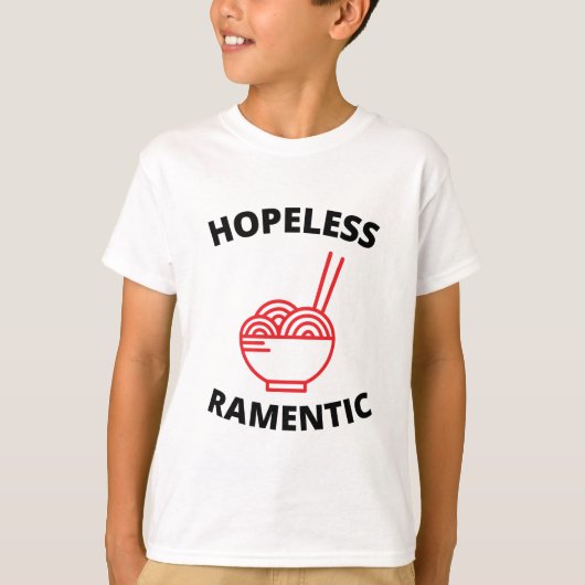 絶望的なramentic tシャツ (正面)