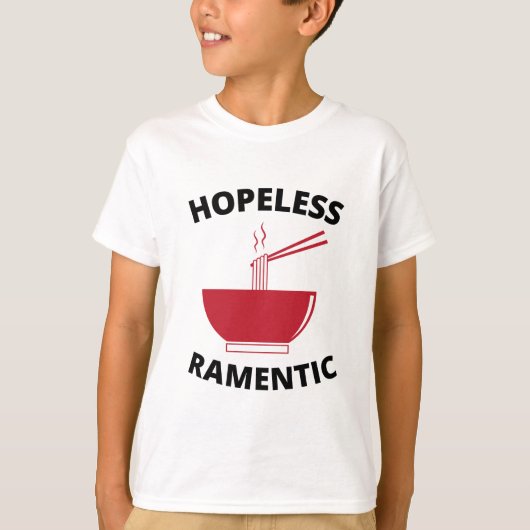 絶望的なramentic tシャツ (正面)