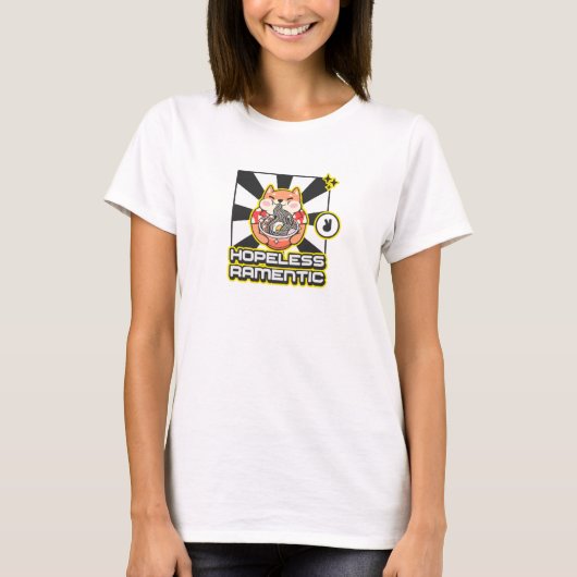 絶望的なramentic tシャツ (正面)