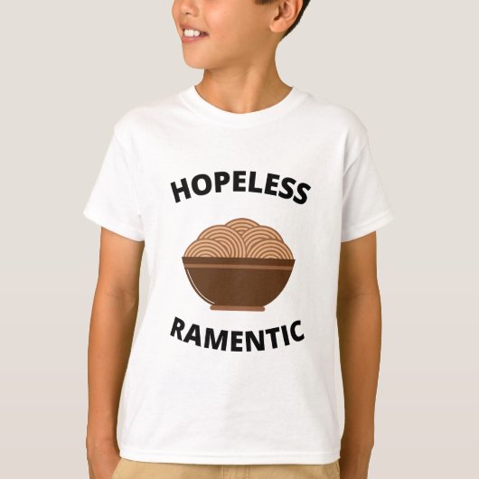 絶望的なramentic tシャツ (正面)
