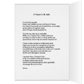 絶望的の宗教St.ジュードの祈りの言葉の守護聖人 (内側 (左))