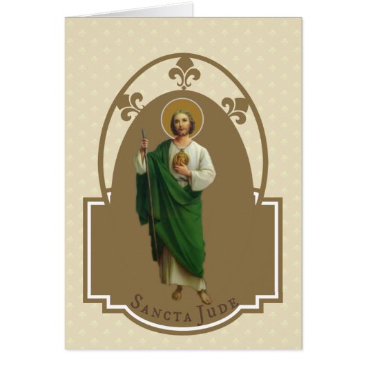 絶望的の宗教St.ジュードの祈りの言葉の守護聖人 (正面)