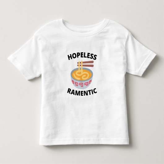 絶望的ラメンティックTシャツ トドラーTシャツ (正面)