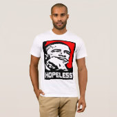 絶望的: バラック・オバマ! Tシャツ (正面フル)